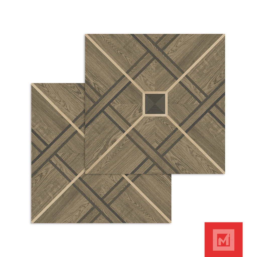 Imagen de Piso Cerámico Madera Nitza Café 36x36 2